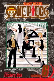 The cover art for One Piece Volume 6 (Image via Shueisha)
